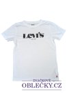 Bílé tričko s nápisem secondhand Levis
